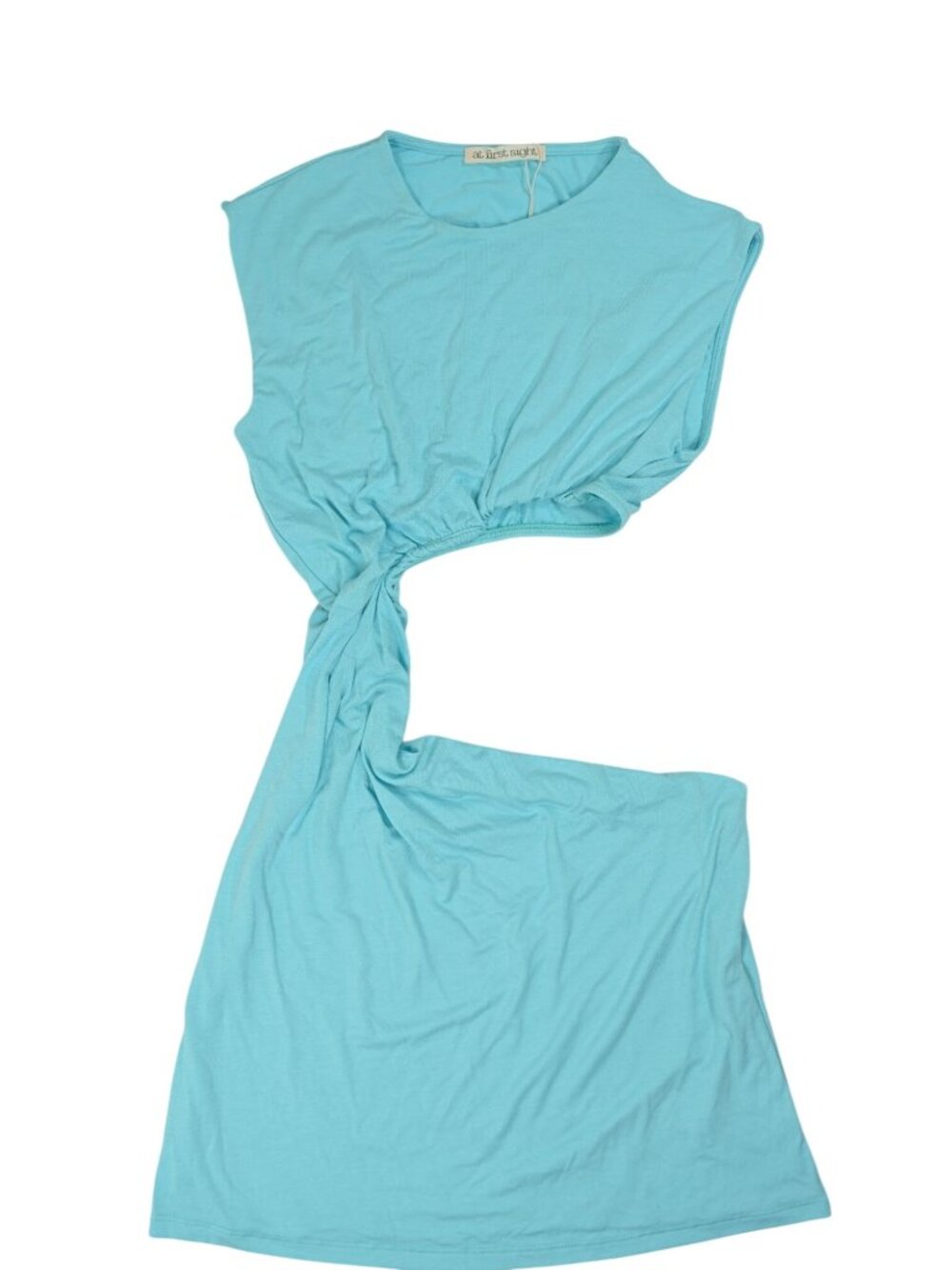 At First Sight Desir Short Dress in Blue